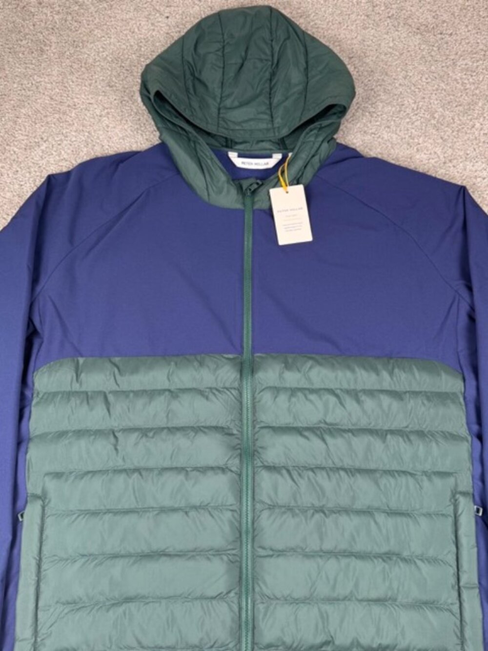 Peter Millar Crown Sport Performance Fabric Apex Hooded Jacket NWT XXL $265